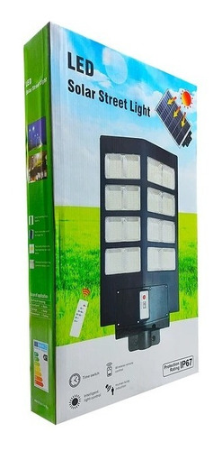 Panel-foco Solar Led De Exterior 800w. - 6.500k