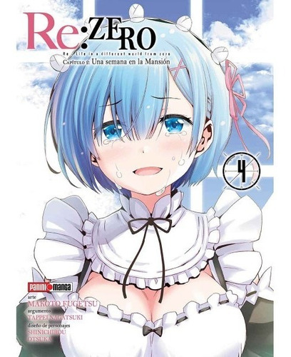 Manga Re Zero Parte 02 Tomo 04 - Mexico