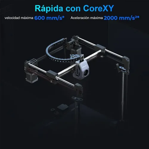 Impressora 3D Creality K1 SE Alta Velocidade 600mm/s com Auto