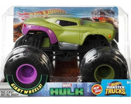 Monster Trucks Jam Hulk Escala 1/24 Hot Wheels Nuebo Serrado
