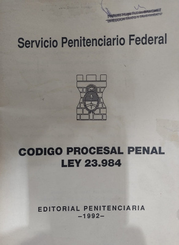 Código Procesal Penal Ley 23.984 Servicio Penitenciario-#38