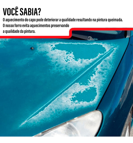 Forro Capo Gm Blazer S10 95 96 97 98 99 00 Isolante Térmico