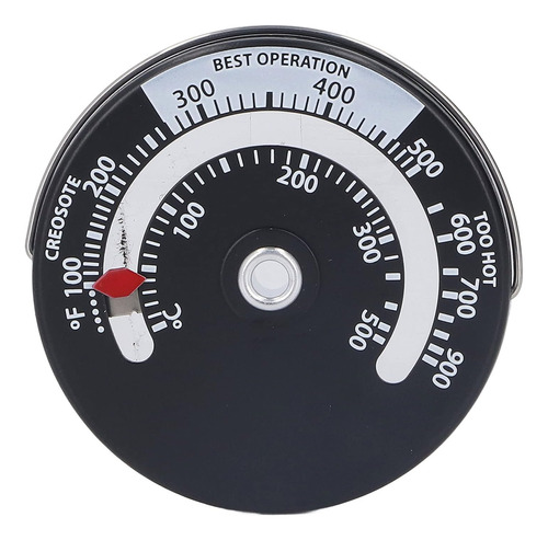 Termómetro Magnético Para Estufas De Leña,0-500 Temperatura