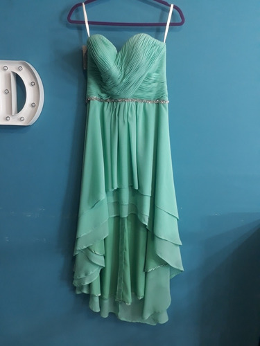 Vestido De Gala Color Menta