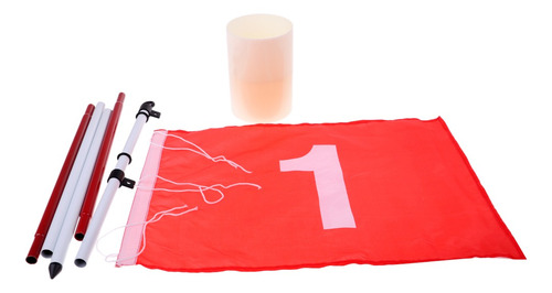 Conjunto De 5 Secciones De Bandera De Golf