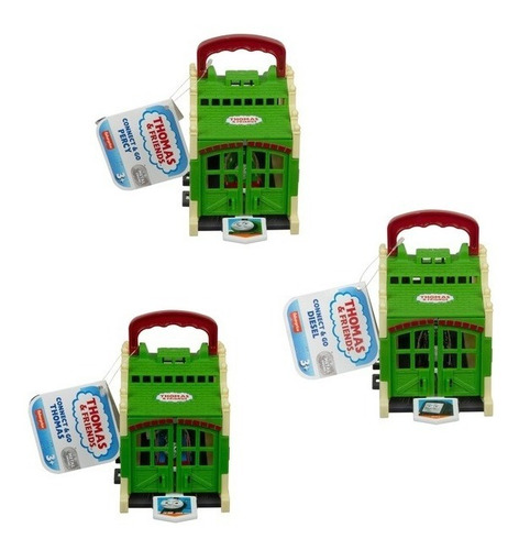 1 Tren Percy Shed Thomas & Friends Connect & Go Fisher Price