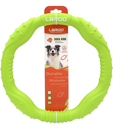 Juguetes Laroo Dog Flying Ring Toys, Juguetes Flotantes En F