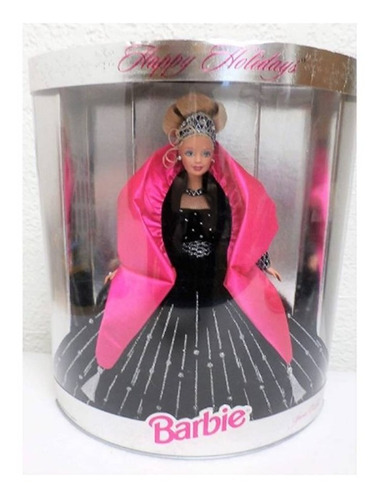 Barbie De Colección Felices Fiestas 1998