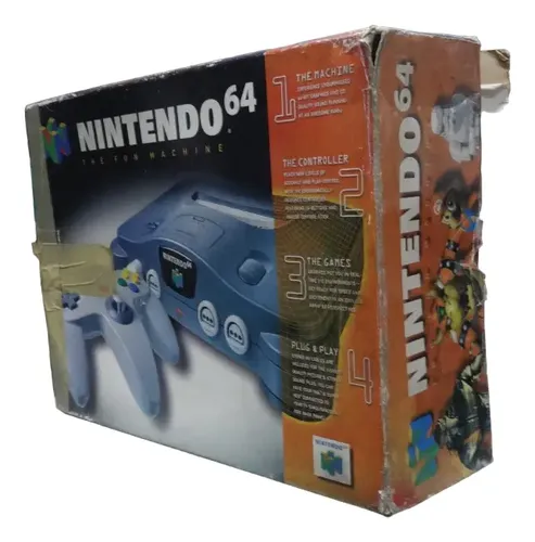 Só Caixa Nintendo 64 N64 Original 29x40cm Sem Isopor | MercadoLivre