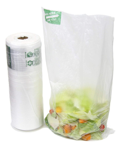 875 Ct 12x 20 Rollo Grande De Bolsas De Plástico Para Produc