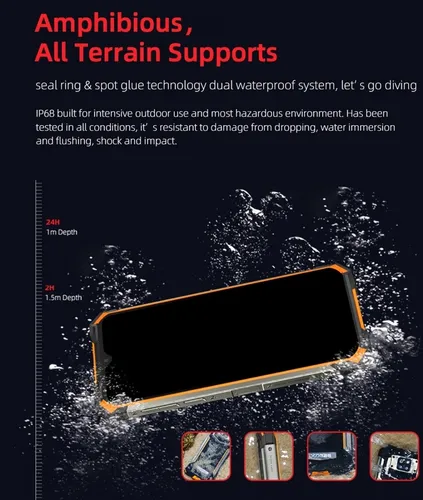 Doogee S88 Pro, Mil-std-810g Mineria Codelco Collahuasi