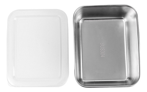 Contenedor De Alimentos De Acero Inoxidable, Caja De Almacen