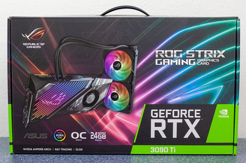 Asus Rog Strix Lc Geforce Rtx 3090 Ti Oc Edition 24gb Gddr6x (Usado)