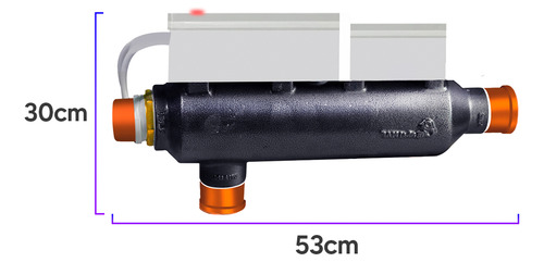 Aquecedor Elétrico Piscina 260m³ Trif Auto Programa Via App