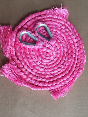 Extensión (cuerda) Para Hamaca, Color Rosa Neón Rosa
