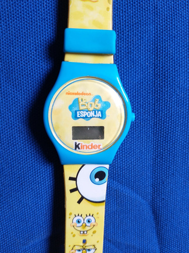 Bob Esponja Caritas Kinder Nickelodeon (Usado)