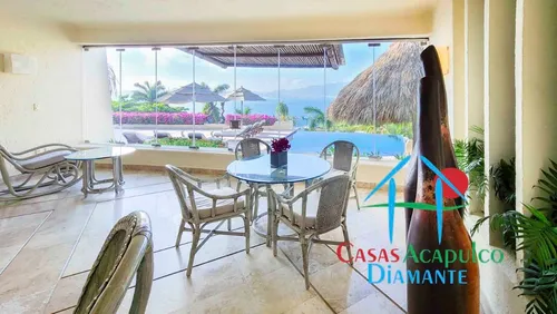 Cad Villa Del Mar. Alberca, Vista A La Bahía Y Cancha De Tenis