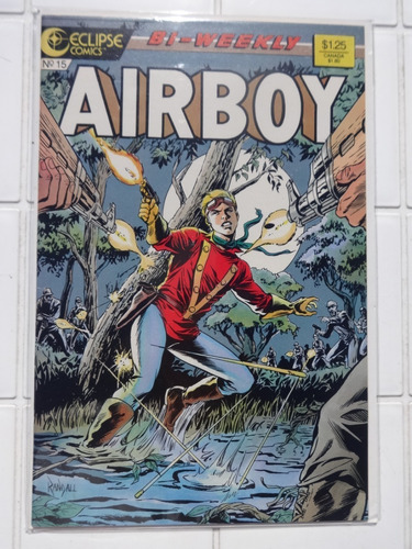 Airboy Nº 1 A 22 - Chuck Dixon - Dave Stevens Eclipse Comics (Usado)