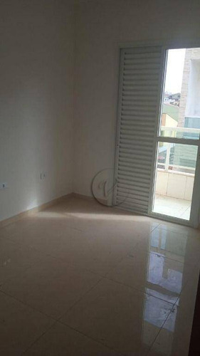 Imagem 11 de 22 de Cobertura Com 2 Dormitórios Para Alugar, 110 M² Por R$ 1.800,00/mês - Vila Lucinda - Santo André/sp - Co0853