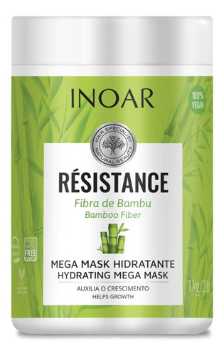 Mascara Resistece Fibra Bambu 1k Inoar