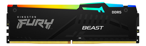 Memoria Ram Pc Kingston Fury Beast Ddr5 16gb 6000mhz Rgb