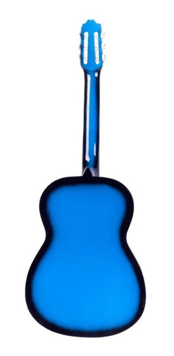 Imagen 3 de 3 de Guitarra clásica La Purepecha Acústica clásica azul sombra