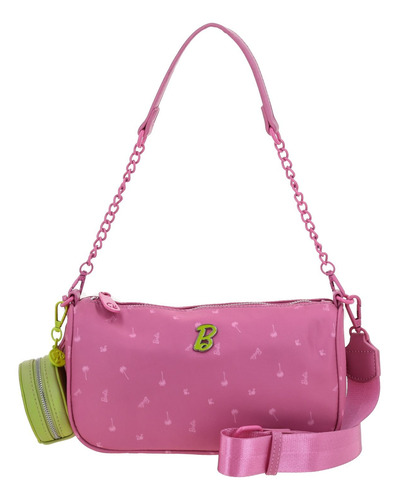Bolso Baguette Barbie Gorett Lor Rosa Sublimado Otro Rosa