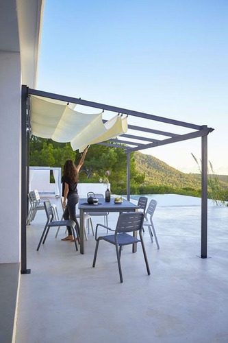 Pérgola Prefabricada De Acero Para Jardín O Terraza