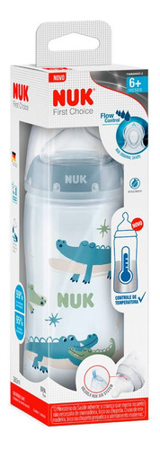 NUK First Choice PA7069-2B First Choice+ Controle de Temperatura Cor Azul 300ml