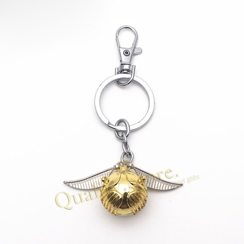 Llavero Snitch Dorada Quidditch Hogwarts Harry Potter Hp