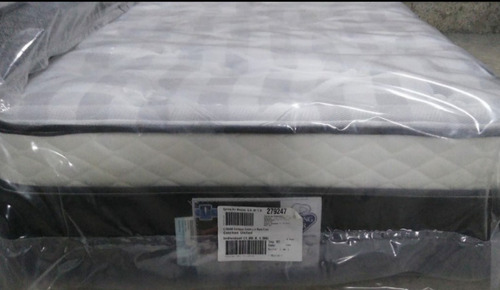 Colchon Queen Size Spring Air De Colchoneta Gruesa United