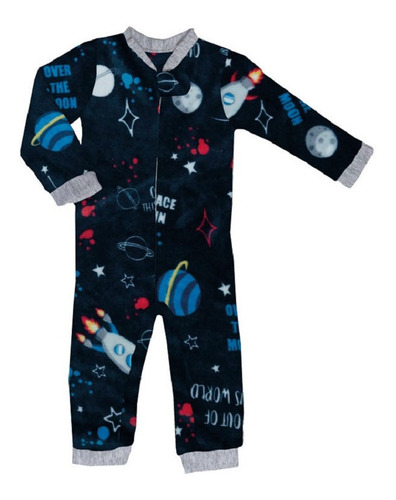 Pijamita Mameluco Bebé Galaxy 1-2 Años Suave Chiqui Mundo