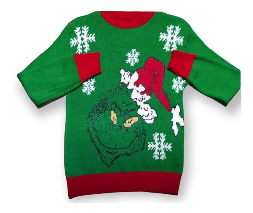 Sueter Navideño Ugly Santaclaus Grinch Reno, Árbol Baby Yoda
