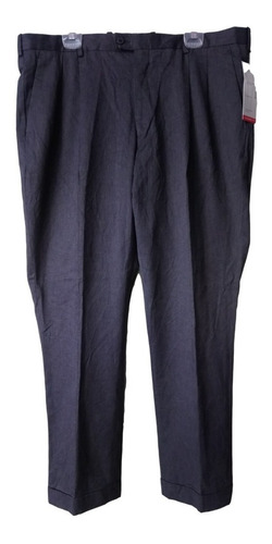 Perry Ellis - Pantalón De Vestir Gris De Hombre Talla 40x32