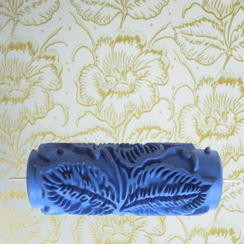 Rodillo De Pared Para Pintar Con Estampado De Flores Empátic