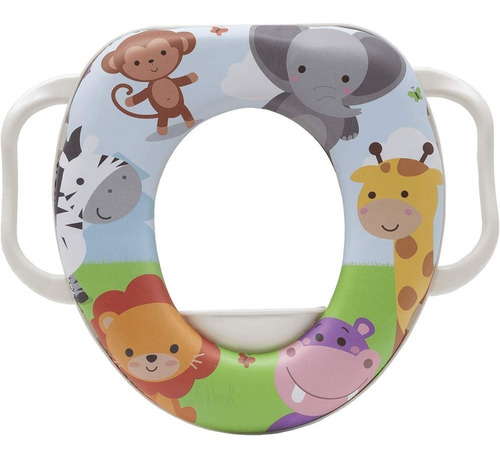Assento Sanitario Infantil Com Alça Redutor Bebe Safari