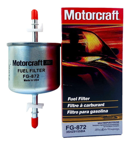 Filtro Gasolina Motorcraft Ford Explorer 4.0 1997 1998 1999