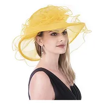 Comprar Gorros Sombreros Y Boinas De Verano Para Mujer Amarillo