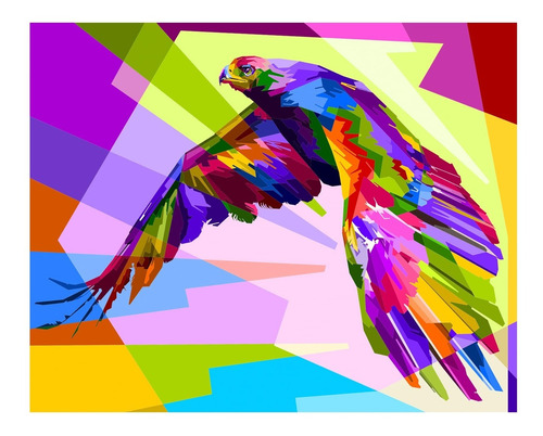 Diamond Paintings Colorfull Hawk Maka