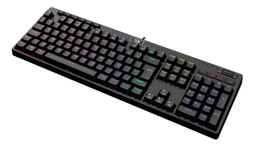 Redragon Teclado Mecanico Manyu Rgb Switch Azul Cor de teclado Preto