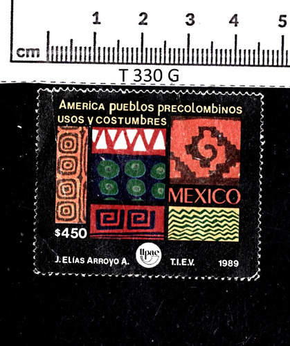 Sellos Postal  Estampillas  México Pueblos  T 300   D