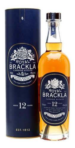 Whisky Single Malt Royal Brackla 12 Años Origen Escocia