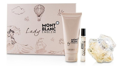 Set Montblanc Lady Emblem Edp 75ml Premium Género Mujer