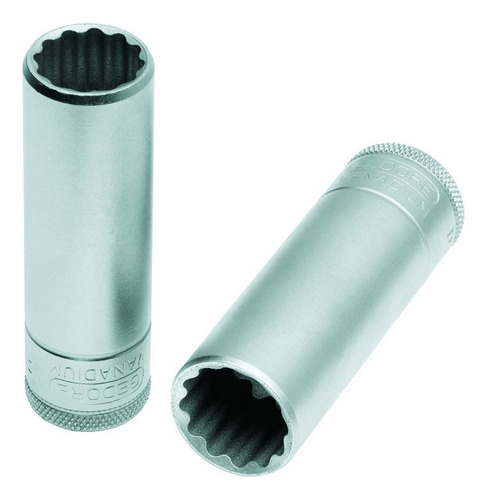 Soquete Estriado Longo Encaixe 1/2 Gedore 015759 7/8 01575