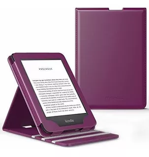 Funda Para Tablet Compatible Con Kindle Color Morado