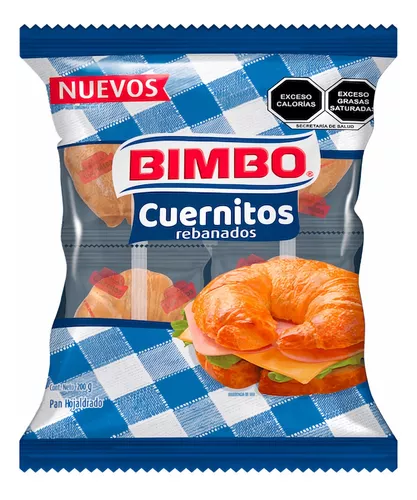 Bimbo Pan Dulce Madalena Con Mantequilla