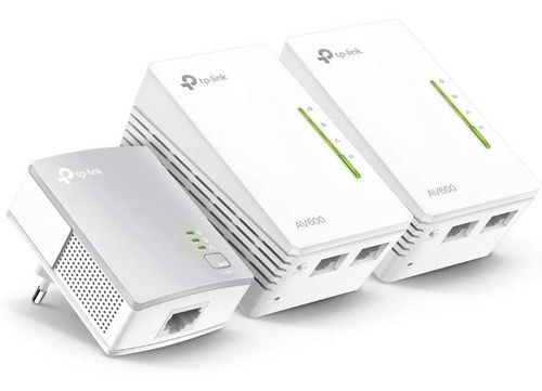 Imagen 2 de 7 de Extensor Repetidor Wifi Tp-link Tl-wpa4220t Kit 3 Unidades