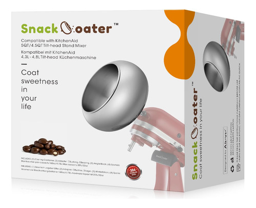Snack Coater Aieve Compatível Com A Batedeira Kitchenaid