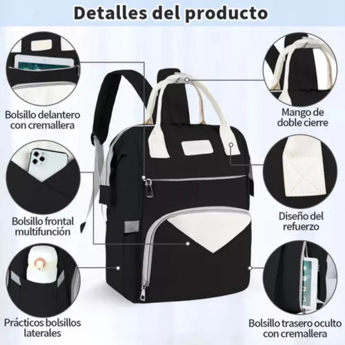 Bolsa De Pañales Para, Bolsa De Pañales Impermeable, Mochila
