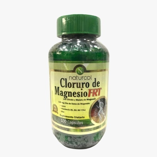 X2 Cloruro Magnesio Forte X 100 Caps - L a $480